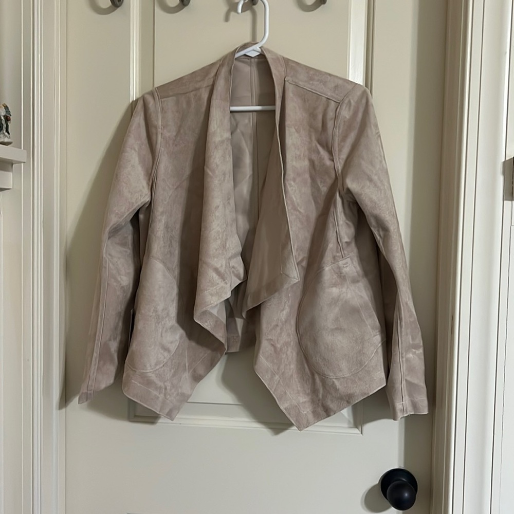 NWT Suede Blazer
